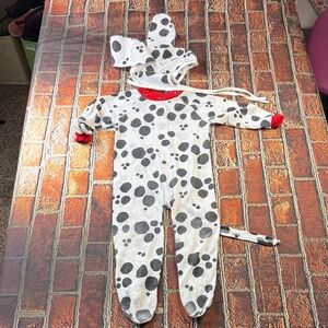 Dalmatian Spot Kids Costume with Hood